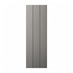 Charcoal Tongue and Groove Tall Wall Décor End - 932mm