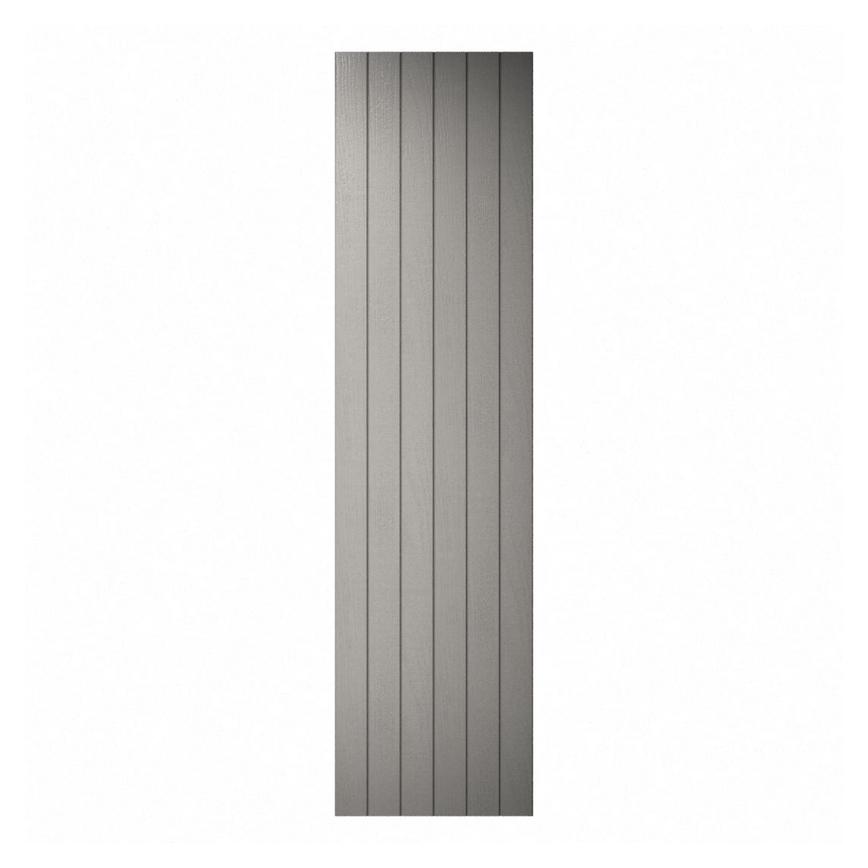Charcoal Tongue and Groove Tall Tower Décor End