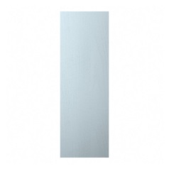 Dusk Blue 18mm Tall Wall Décor End - 932mm Front