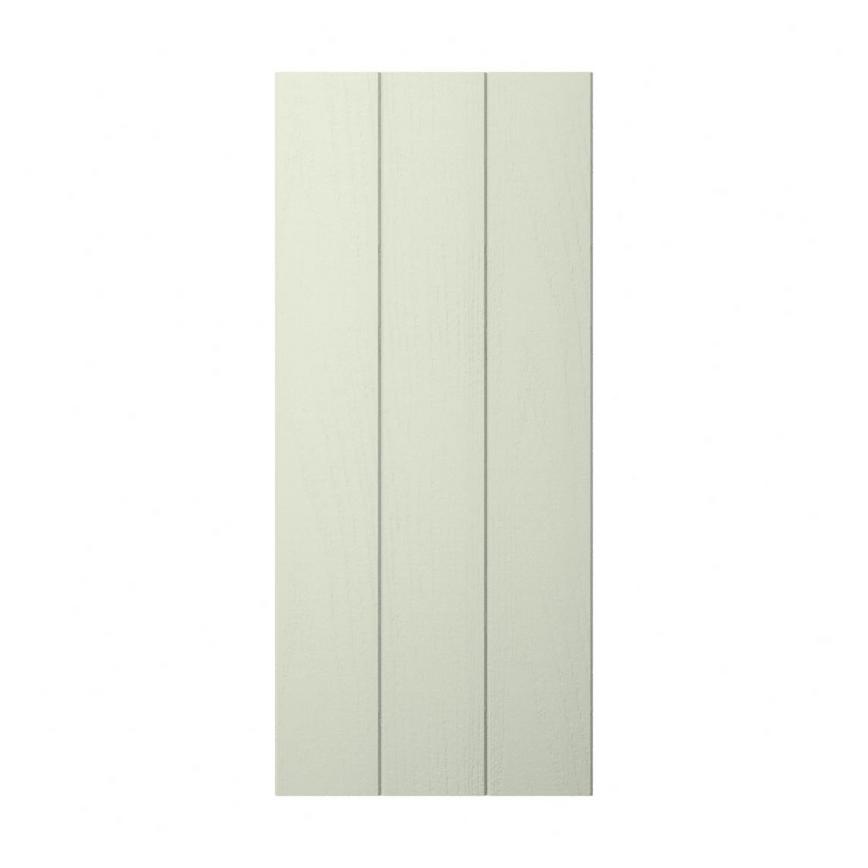 Sage Green Tongue and Groove Tall Deep Wall Décor End