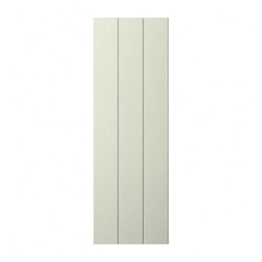 Sage Green Tongue and Groove Tall Wall Décor End - 932mm