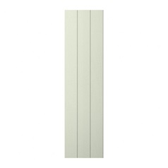 Sage Green Tongue and Groove Tall Wall Décor End - 1182mm