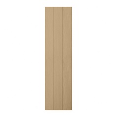 Grained Oak Tongue and Groove Tall Wall Decor End 1182mm