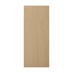 Grained Oak Full Height Wall Décor End 752mm