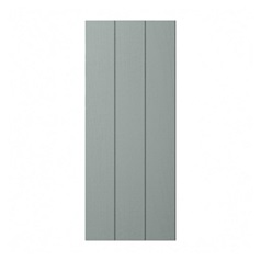Grained Seafoam Tongue and Groove Full Height Wall Decor End 752mm