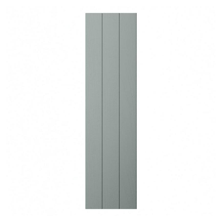 Grained Seafoam Tongue and Groove Tall Wall Decor End 1182mm
