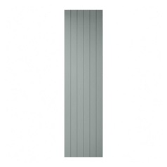 Grained Seafoam Tongue and Groove Tall Tower Decor End