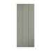 Halesworth Reed Green Tongue and Groove Full Height Wall Decor End 752mm