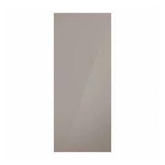 Clerkenwell Gloss Sand Grey Full Height Wall Decor End 752mm