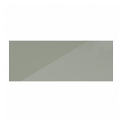 Hockley Mirror Gloss Reed Green Breakfast Bar Backing Panel 940mm