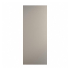 Clerkenwell Matt Metallic Titantium 752mm x 310mm x 16mm End Panel Primary Cut Out
