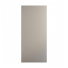 Clerkenwell Matt Metallic Titantium 932mm x 410mm x 16mm End Panel Primary Cut Out