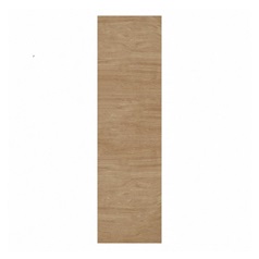 Clerkenwell Matt Natural Oak 2130mm x 595mm x 16mm End Panel Primary Cut Out