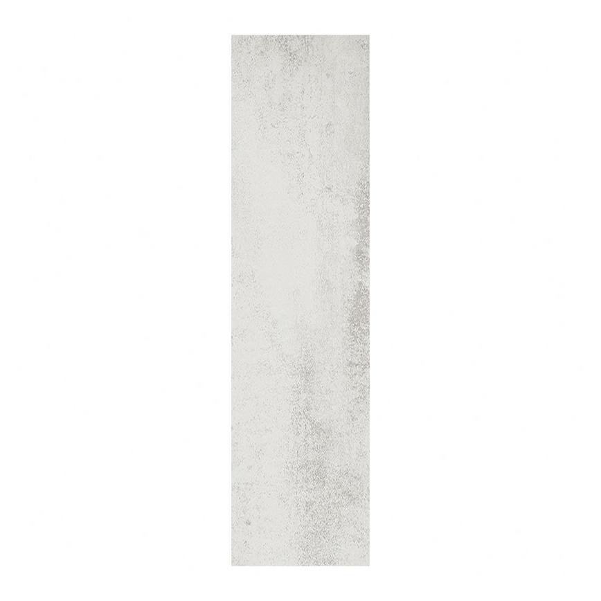 Hockley Textured White Stone 2310mm x 595mm x 16mm End Panel Primary Cut Out