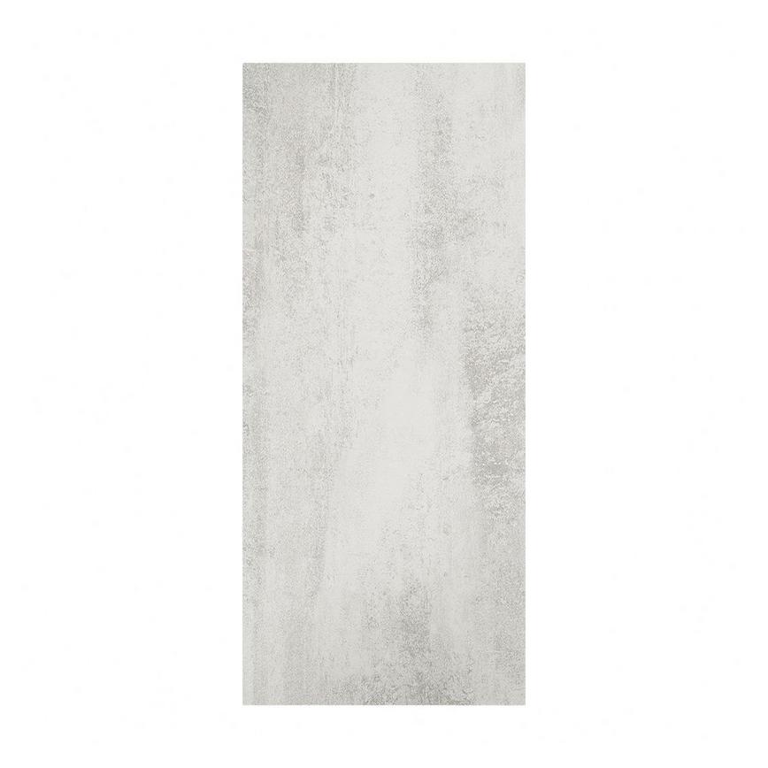 Hockley Textured White Stone 932mm x 410mm x 16mm End Panel Primary Cut Out