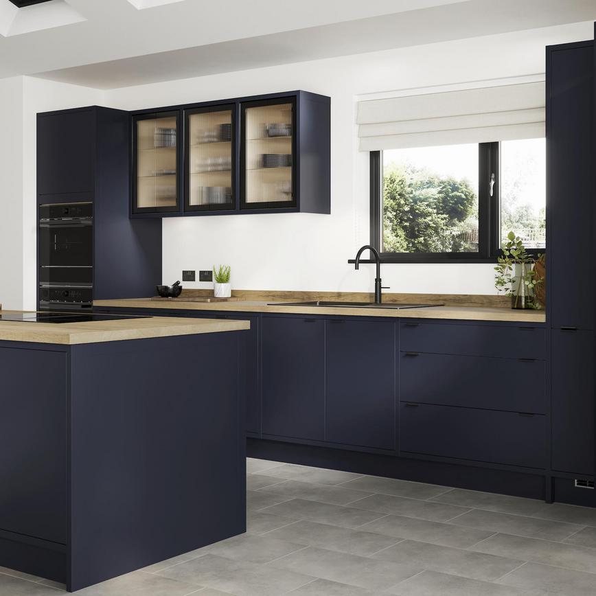 Hockley Super Matt Navy 16mm End Panel