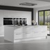 Hockley Super Matt White 940mm x 2400mm x 16mm Breakfast Bar Panel