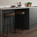 Grain Slate Grey 910mm x 2400mm x 18mm Breakfast Bar Panel