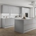 Gloss Dove Grey 910mm x 2400mm x 16mm Breakfast Bar Panel