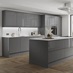Gloss Slate Grey 910mm x 2400mm x 16mm Breakfast Bar Panel