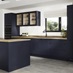 Hockley Super Matt Navy 940mm x 2400mm x 16mm Breakfast Bar Panel