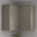 Hockley Super Matt Sand Grey 740mm x 310mm x 16mm End Panel