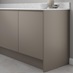 Clerkenwell Super Matt Sand Grey 910mm x 595mm x 16mm End Panel