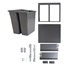 HYH0673 Integrated Bin Cutout