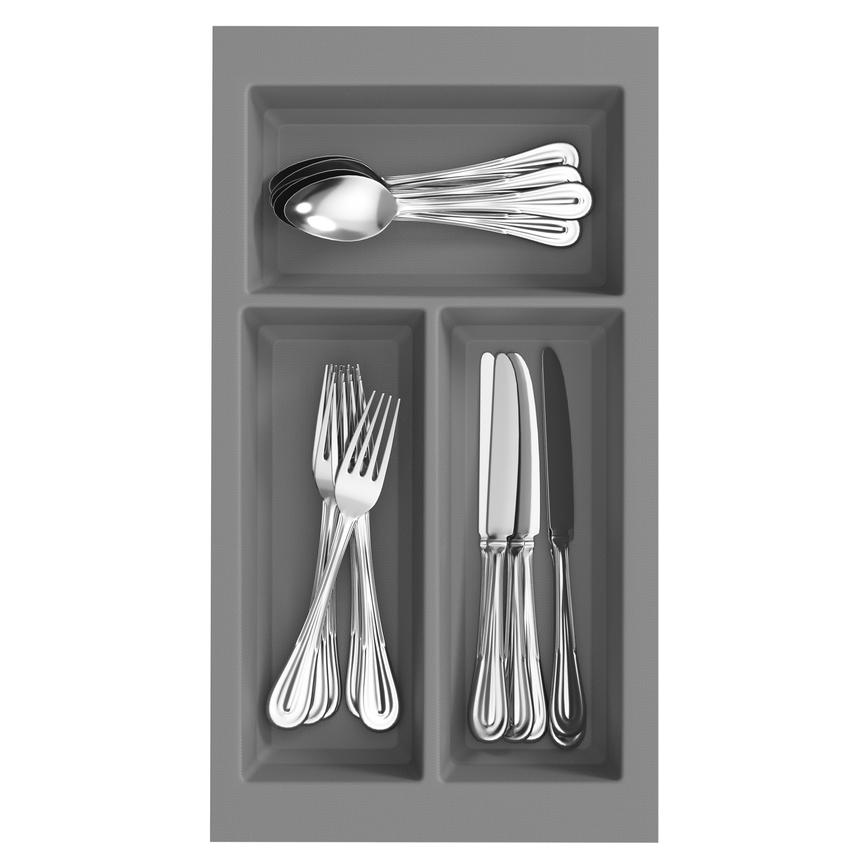 300mm Moulded Anthracite Tray