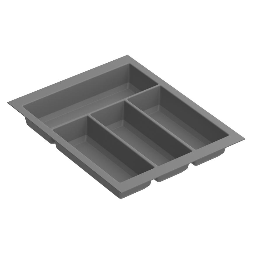 400mm Moulded Anthracite Tray
