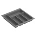 500mm Moulded Anthracite Tray
