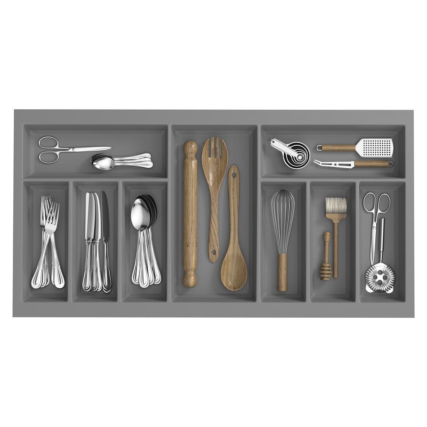 900mm Moulded Anthracite Tray