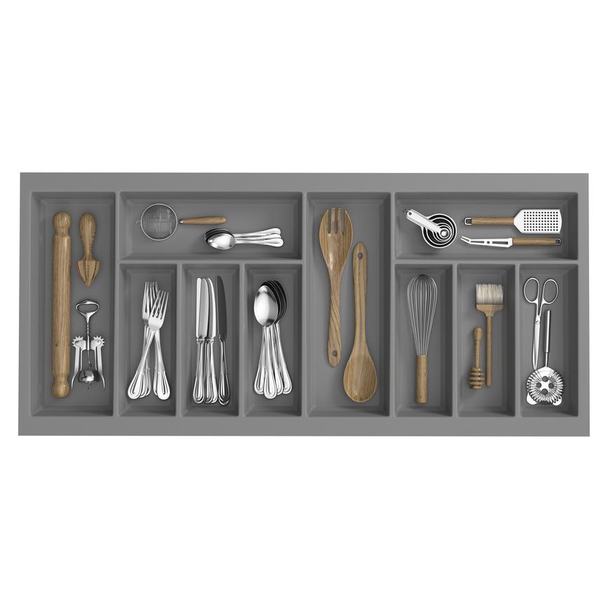 1000mm Moulded Anthracite Tray