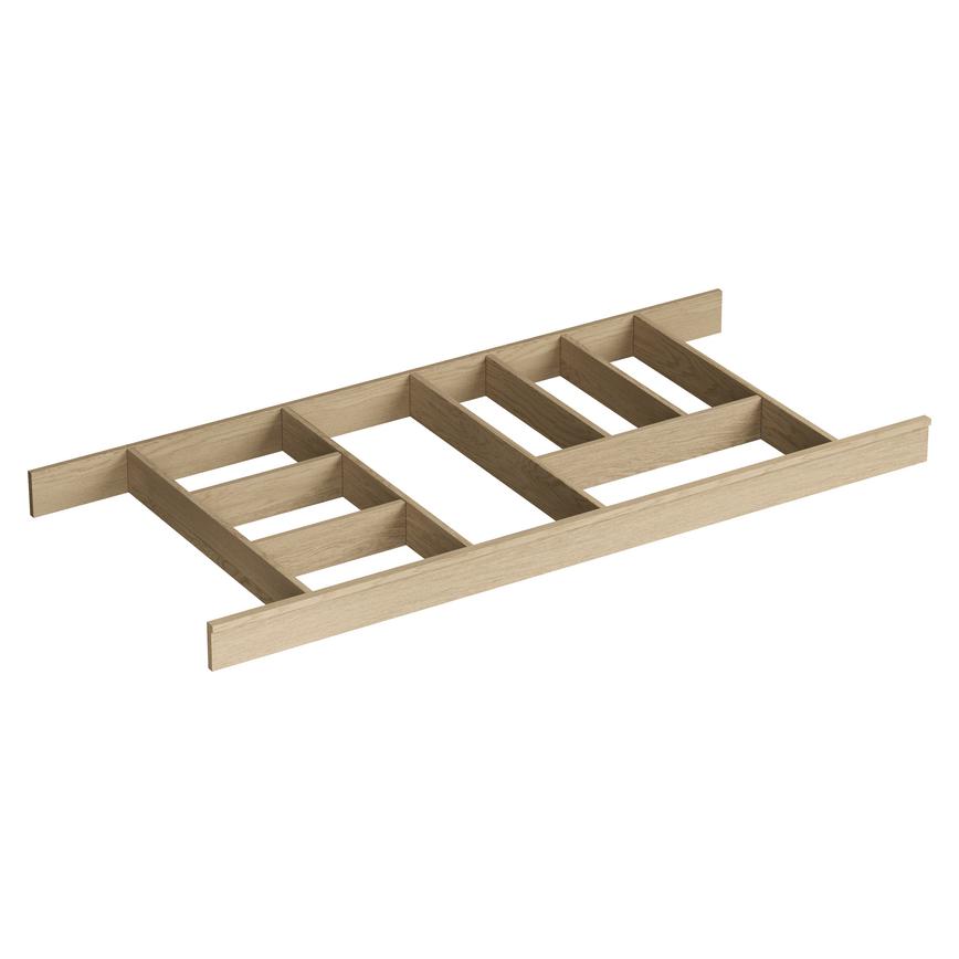 1000mm Contemporary Natural Oak Cutlery Tray
