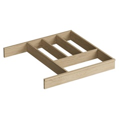 500mm Contemporary Natural Oak Cutlery Tray