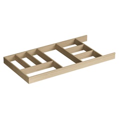 900mm Contemporary Natural Oak Cutlery Tray