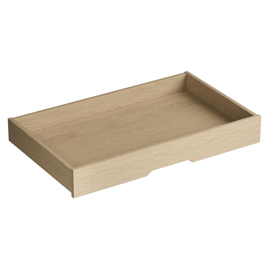 Natural Oak Veneered 800mm Ready Assembled Internal Drawer