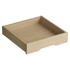 Natural Oak Veneered 500mm Ready Assembled Internal Drawer
