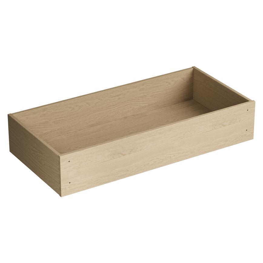 Natural Oak Veneered 1000mm Ready Assembled Pan Drawer