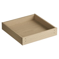 Natural Oak Veneered 500mm Ready Assembled Drawer