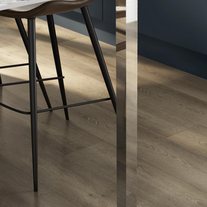 Contemporary Steel Breakfast Bar leg