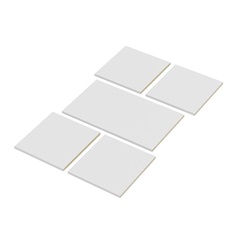 Internal White Larder Top Shelf Pack