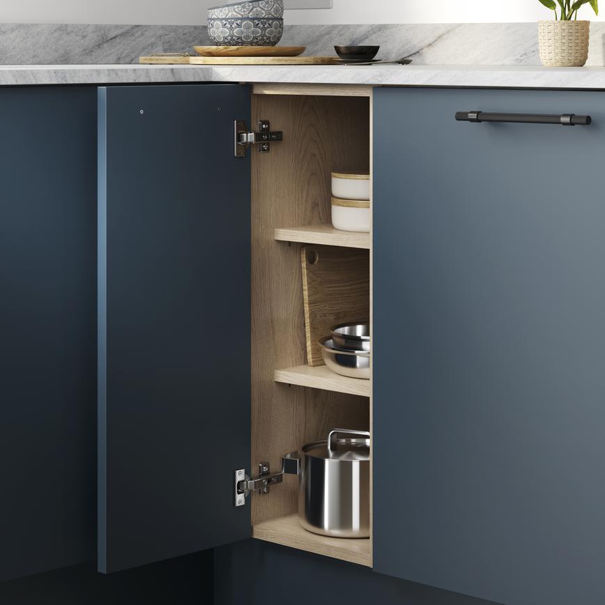 300 Base Unit Shelf Natural Oak 