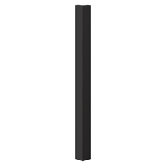 Super Matt Black Full Hight External Return Corner Post