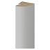 Halesworth Grain Dove Grey Curved Corner Post