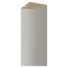 Halesworth Grain Porcelain Curved Corner Post