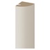 Grained Linen Curved Corner Post