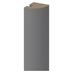 Clerkenwell Greenwich Gloss Slate Grey Curved Corner Post