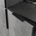 Edge Matt Black Trimline Bar Cupboard Handle 230mm