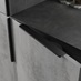Edge Matt Black Trimline Bar Cupboard Handle 380mm
